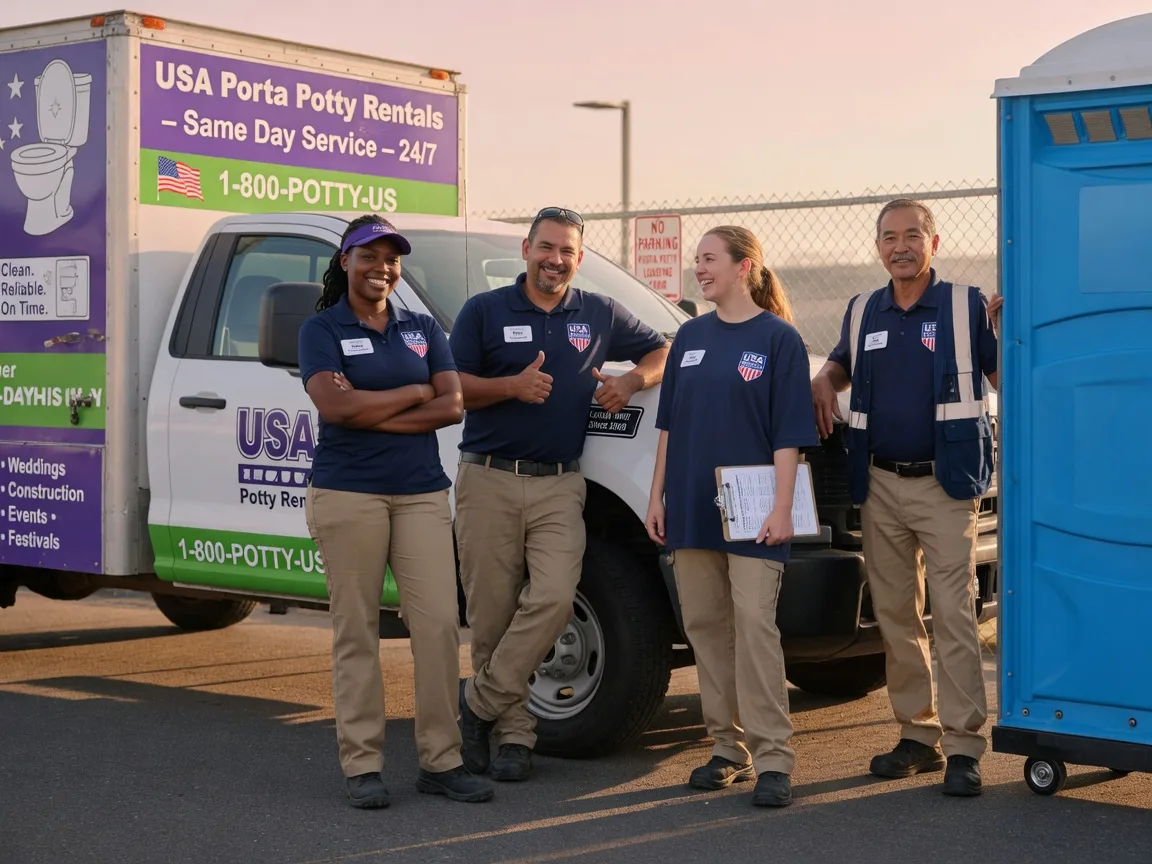 Porta Potty Rental company in Ashmore, IL