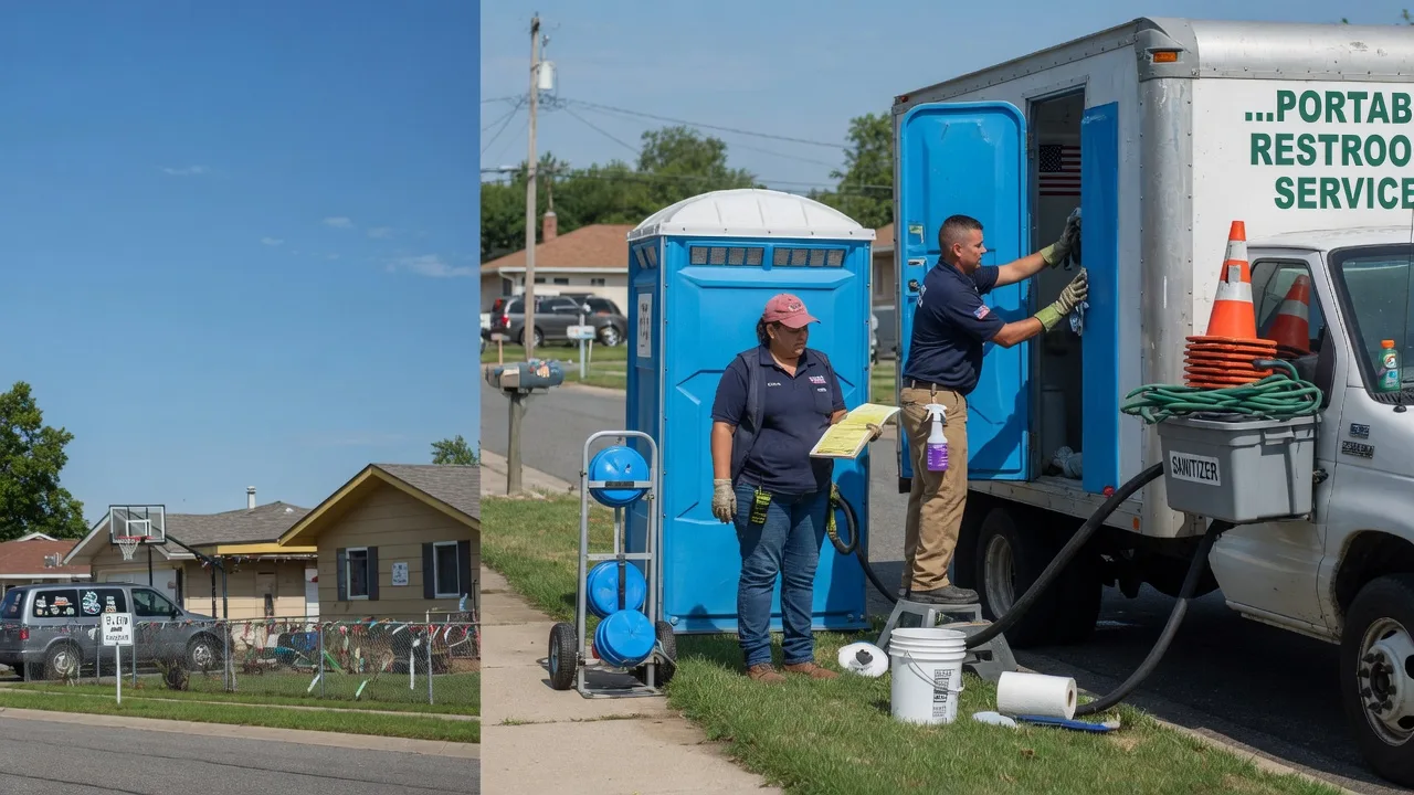 Portable Toilet Rental in Ashmore, IL near me